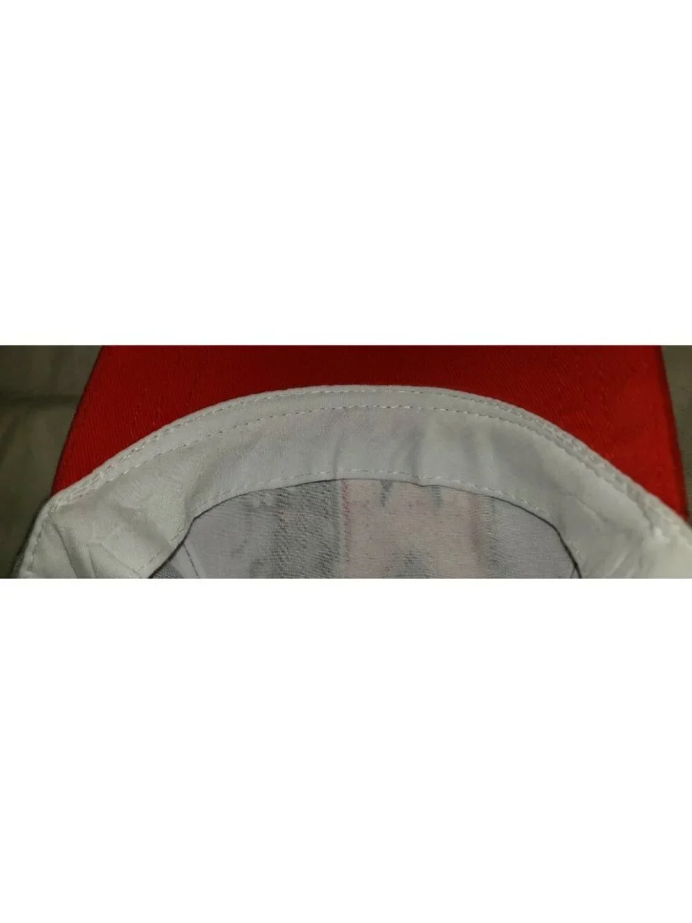 Minnie  Hat Cap Toddler Youth Red and Gray Adjustable One Size